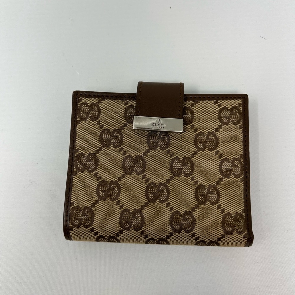 Gucci Brown and Tan Wallet